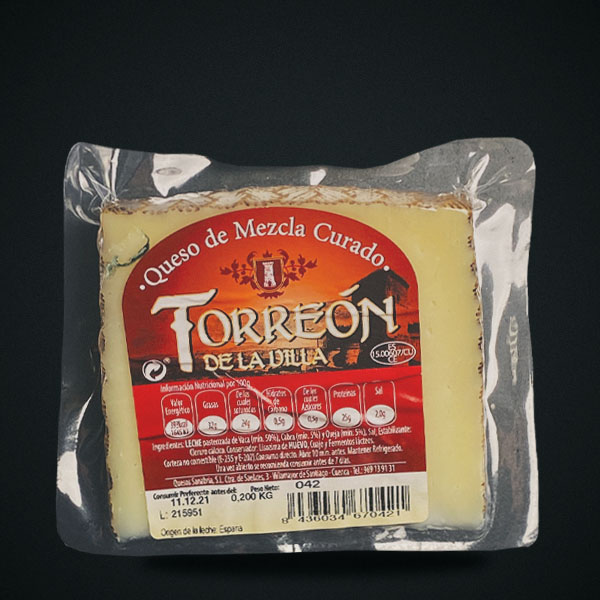 CUNYA FORMATGE CURAT VACA I OVELLA 200 GR
