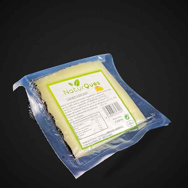 CUÑA QUESO SEMICURADO VACA/OVEJA NATURQUES 250 GR