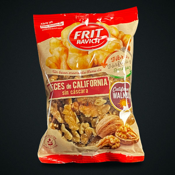 NUECES PELADAS FRIT RAVICH 90 GR