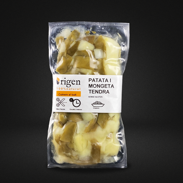 PATATA Y JUDIA VERDE COCIDA 300 GRS.