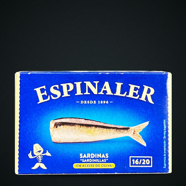SARDINITAS EN ACEITE DE OLIVA ESPINALER 16/20