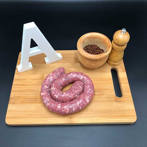 BOTIFARRA FRESCA DE PORC AMB CEBA 