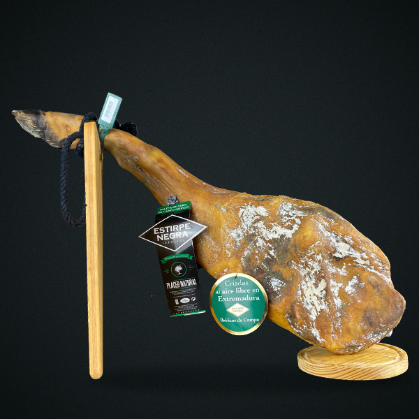 ESPATLLA IBERICA DENCEBALL CAMP ESTIRPE NEGRA ETIQ. VERDA 4,5KG